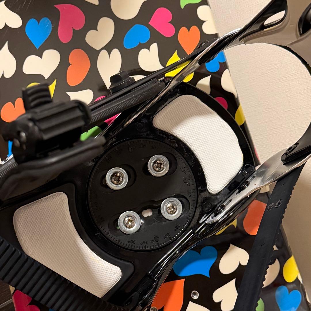 JOYRIDE ★スノーボード　150cm ハート柄　ビンディング