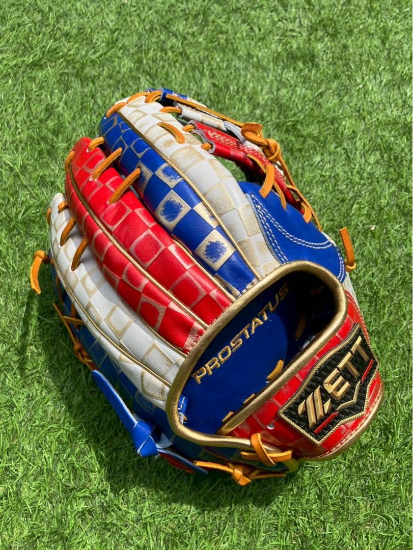 【2024超限定モデル】ゼット プロステイタス 軟式 グローブ 源田モデル