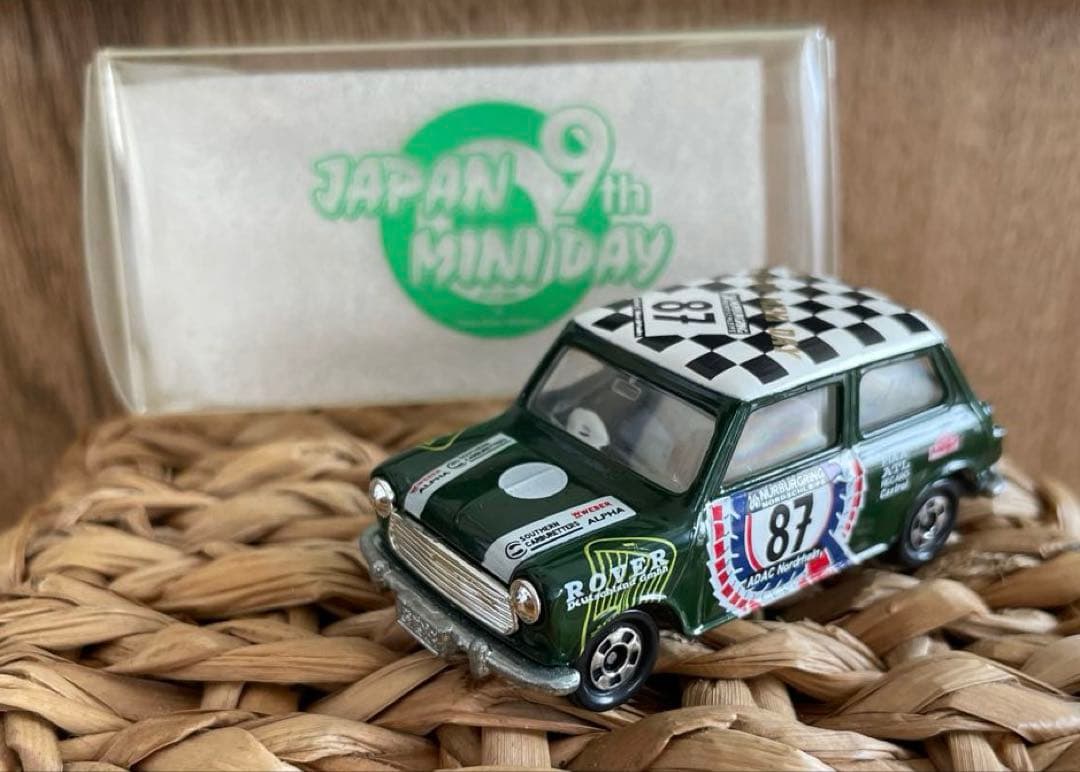 〈トミカ〉F8 ミニクーパー ジャパン ミニデイ特注品 9th #87
