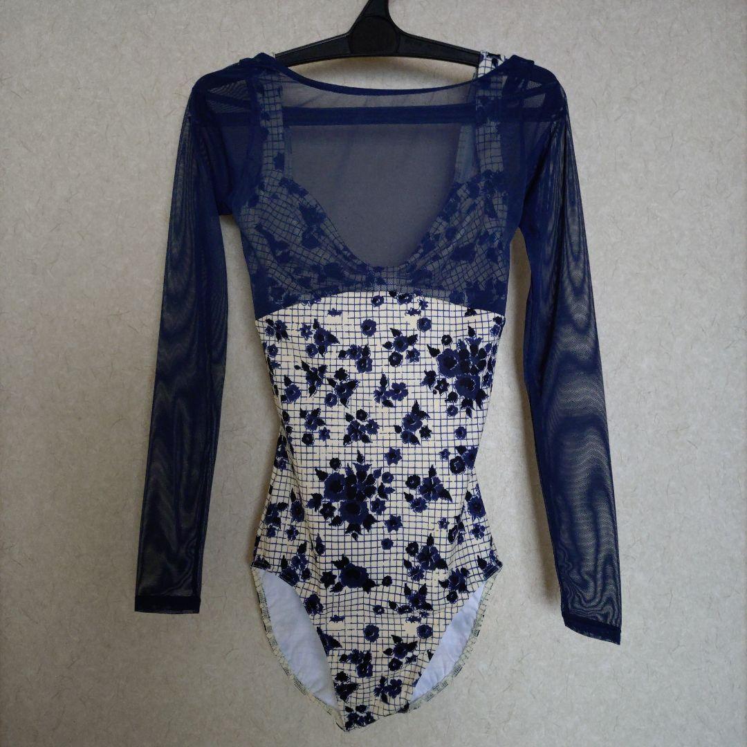 stinaレオタード新品未使用typeL navy ray M スティナ