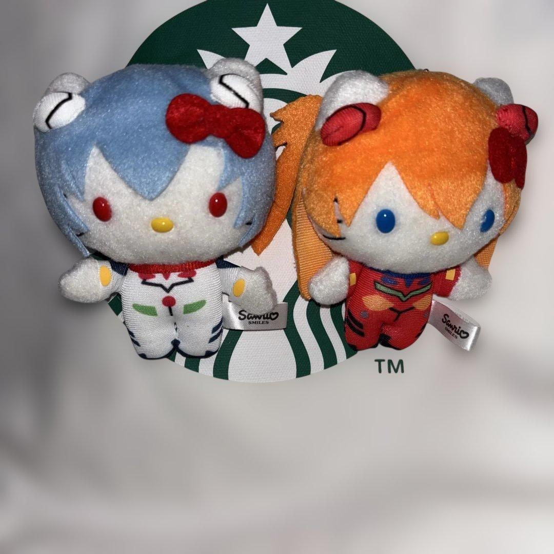 エヴァンゲリオン サンリオ キティちゃんぬいぐるみ