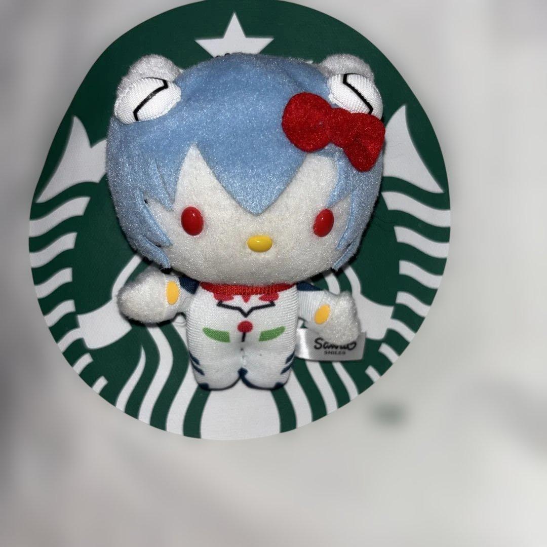エヴァンゲリオン サンリオ キティちゃんぬいぐるみ