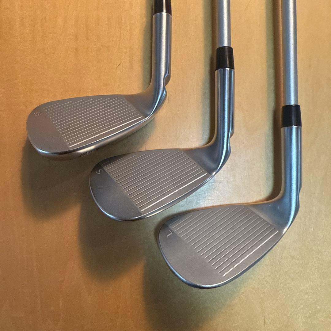 希少 G425 アイアン U S L 3本 MCI-60/70 R ブラック