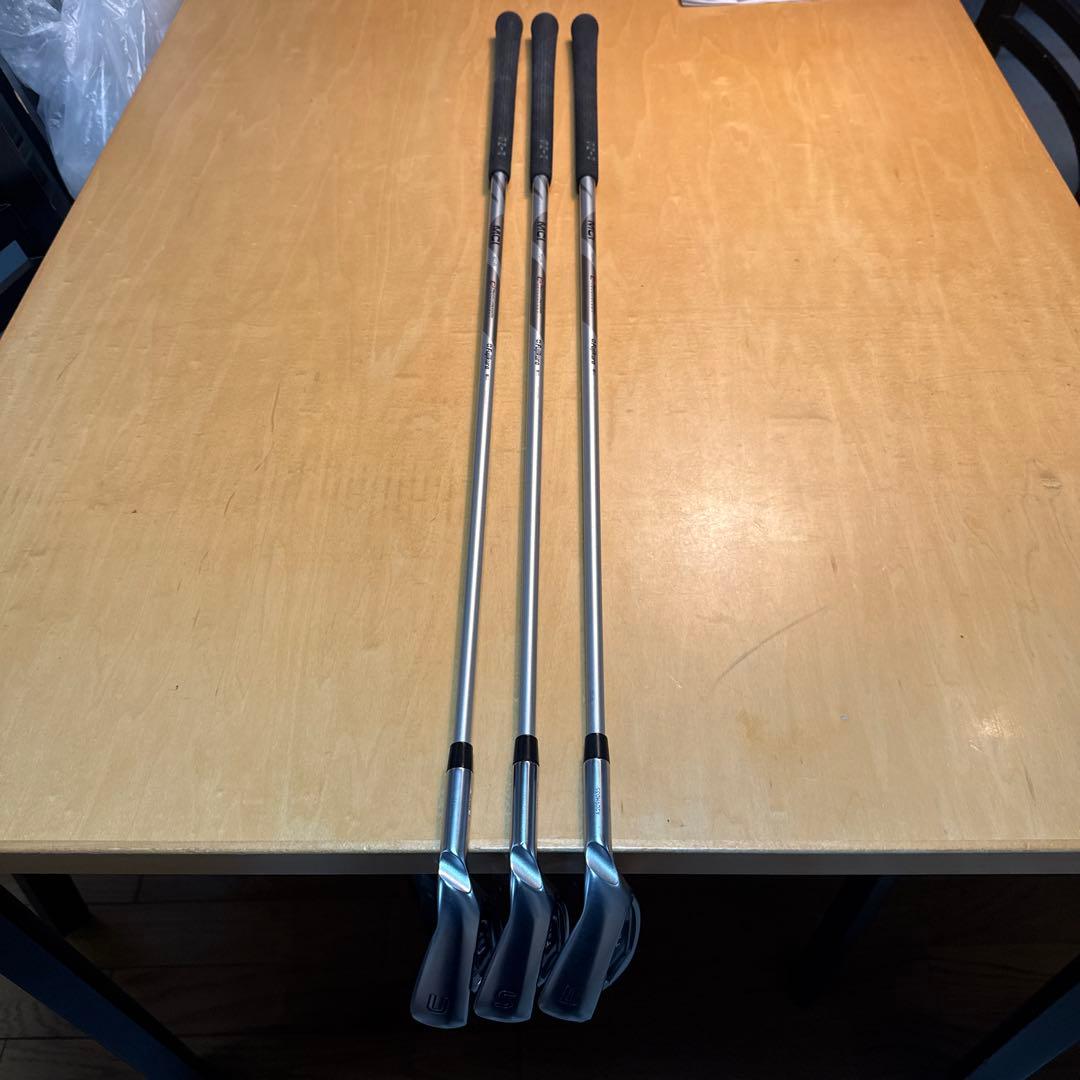 希少 G425 アイアン U S L 3本 MCI-60/70 R ブラック