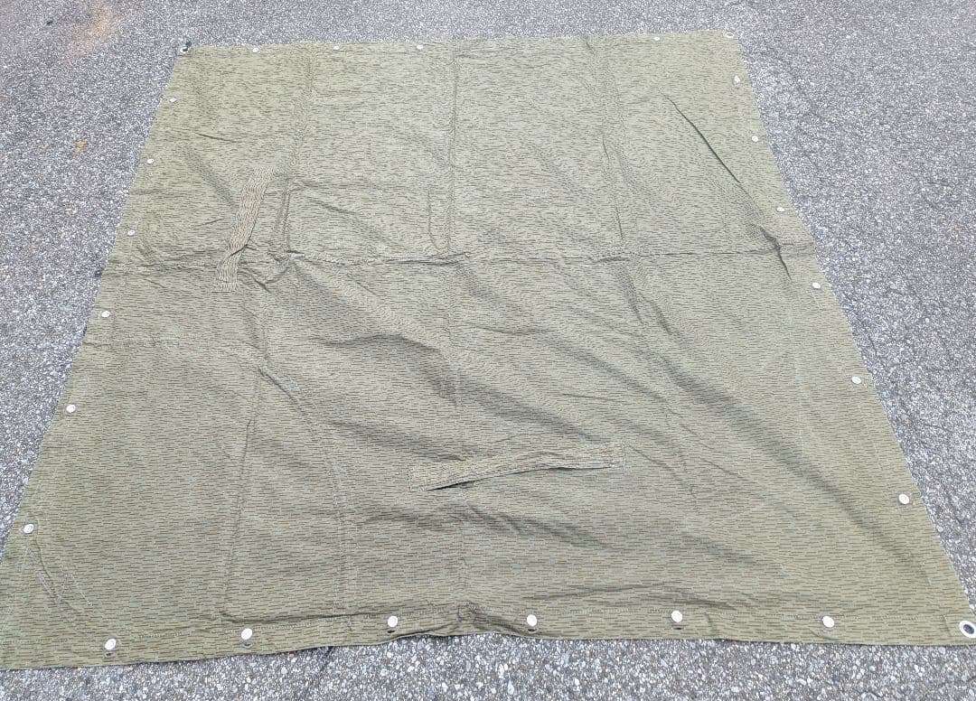 【軍幕】東ドイツ軍幕 レインドロップ 2枚