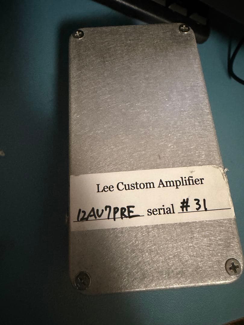 ギター Lee CustomAmplifer 12AU7PRE