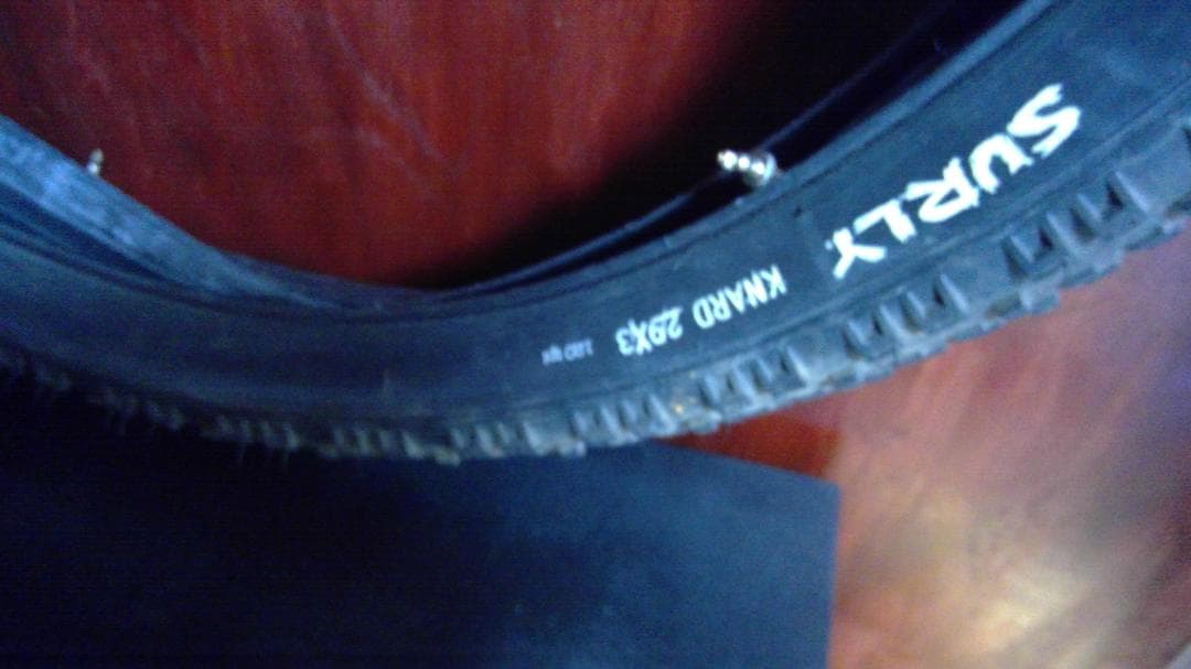 ２本セット　Sulry KNARD 29 × ３．０タイヤ　チューブ