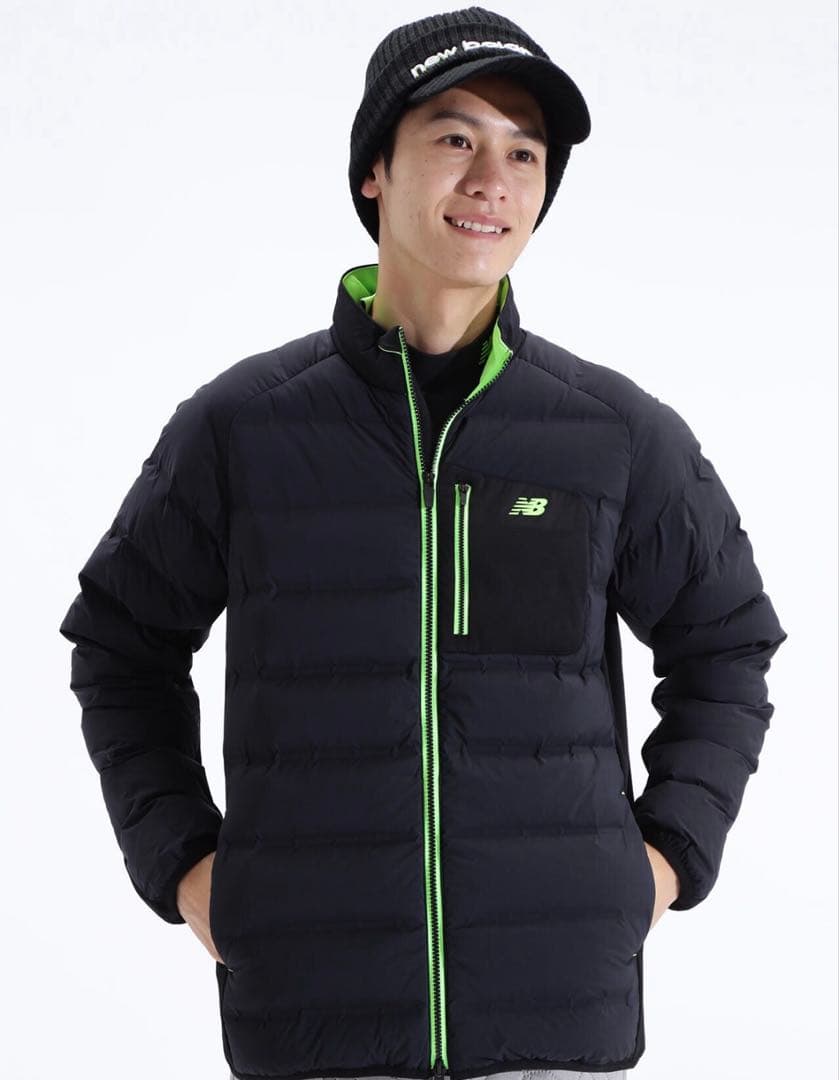 ¥28,600新品正規品【NB/4】中綿ダウンジャケットブルゾンニュー