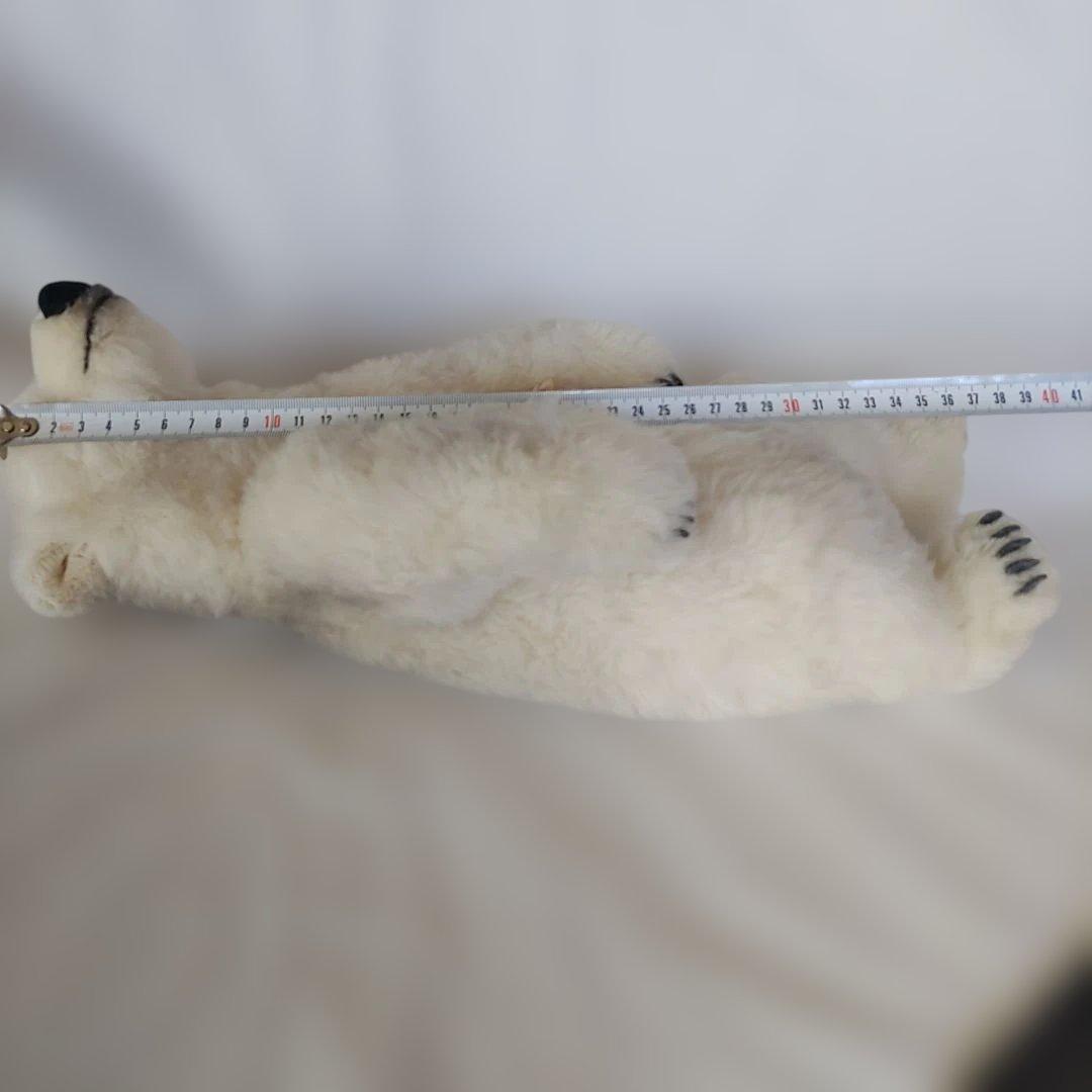KOSEN 泥んこグマ　シュムーデル 　北極クマぬいぐるみ　限定500