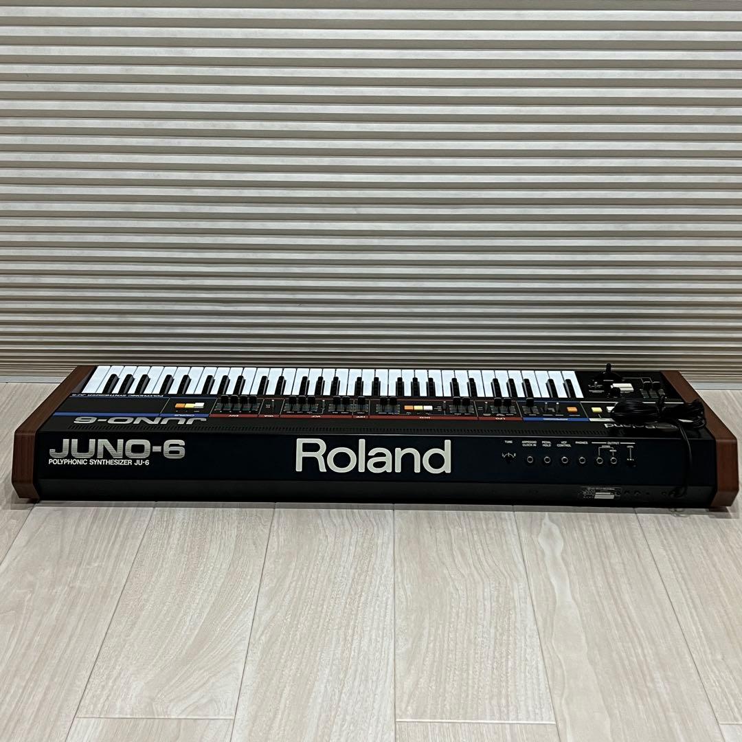 ローランド Roland JUNO-6 JU-6 シンセサイザー ケース付