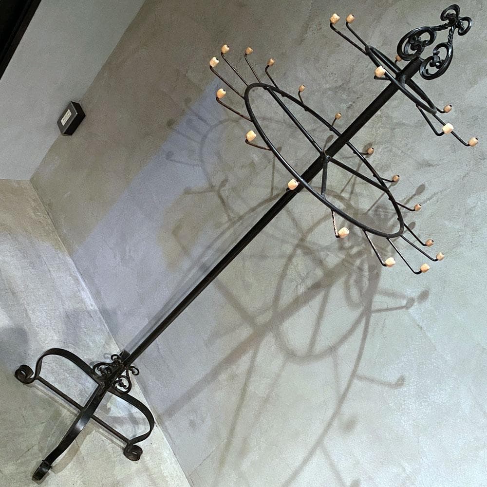 希少 1880-20's アンティークサークルラック/ビンテージサークルハンガー