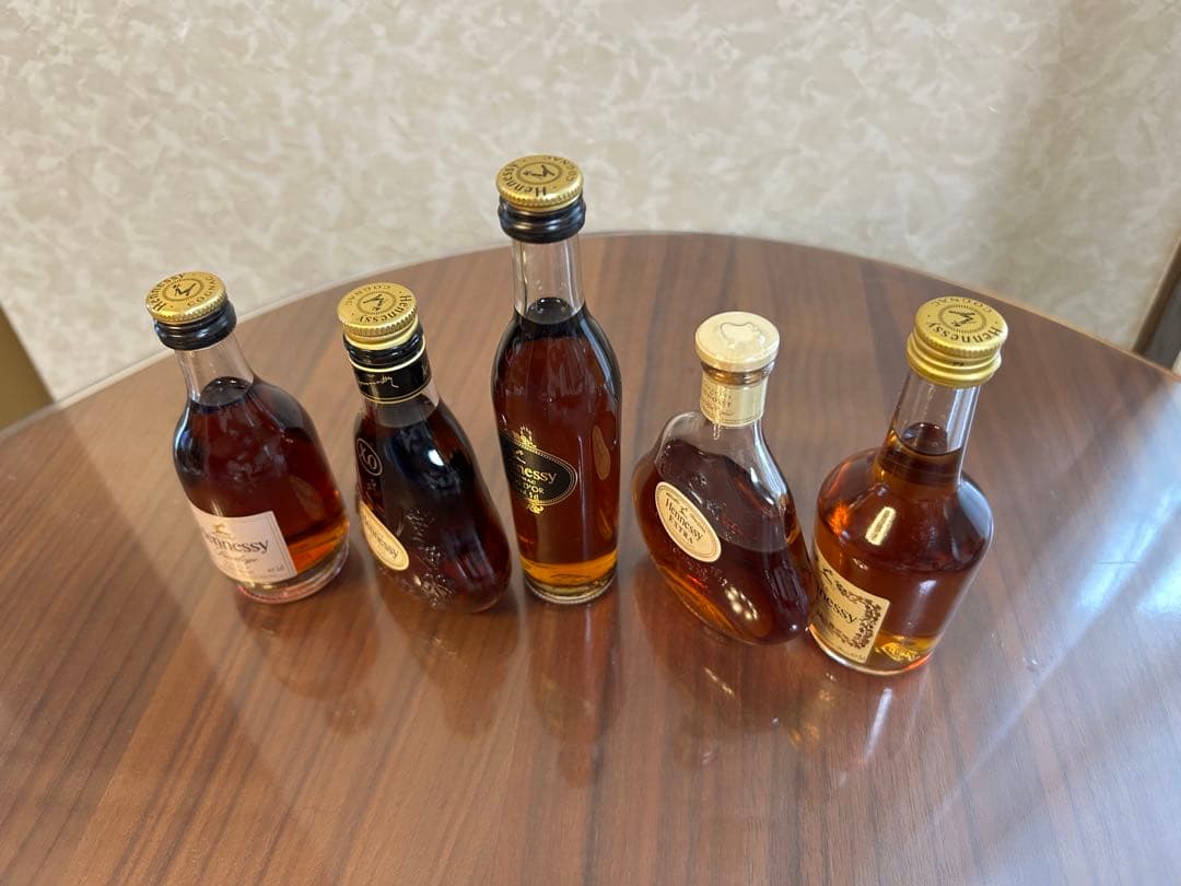 ヘネシー ミニボトル 5本セット