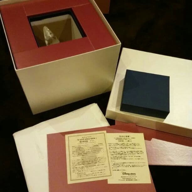 ディズニー ファンタジア ミッキー クリスタル フィギュア