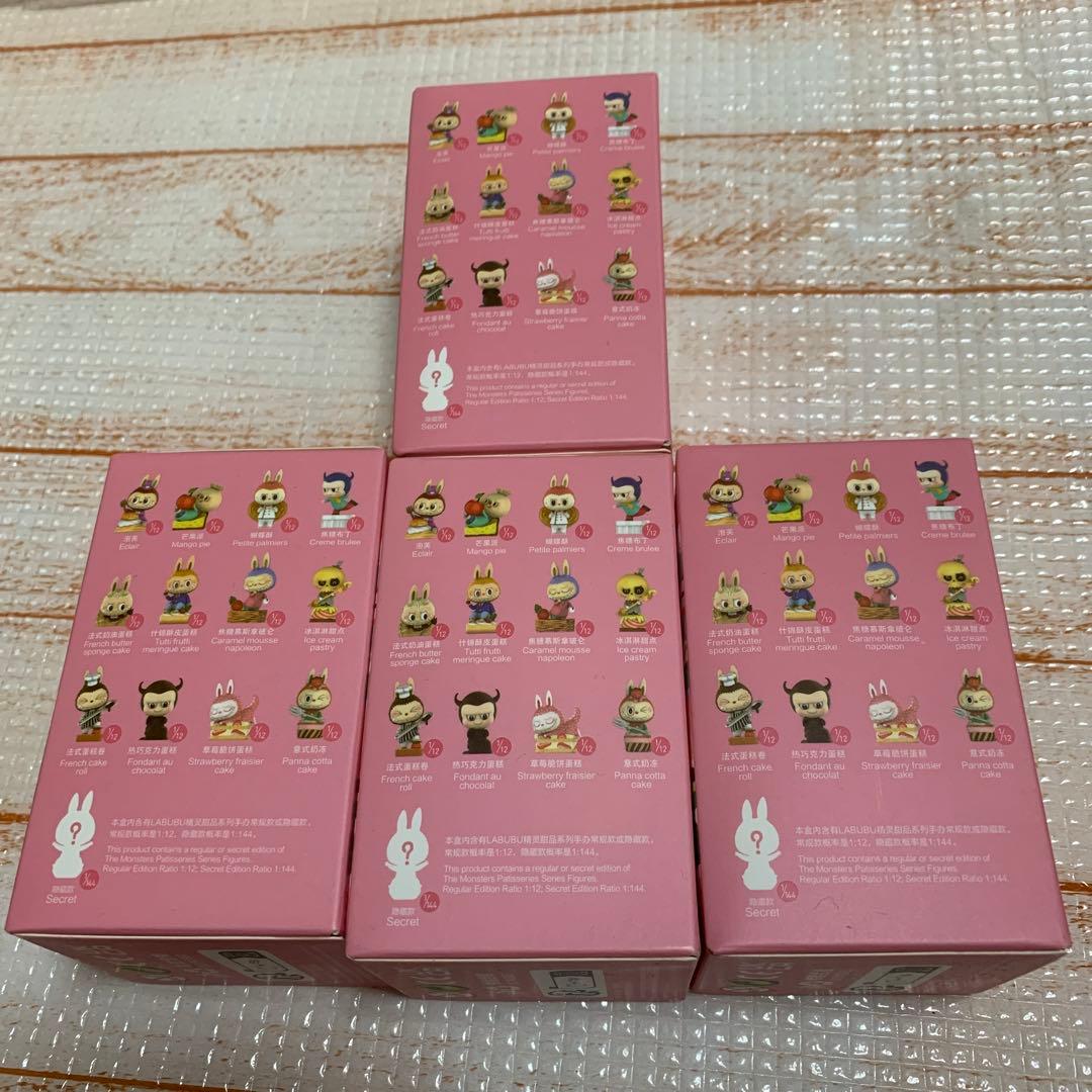 POPMART LABUBU ラブブ Patisseries パティシエ4個