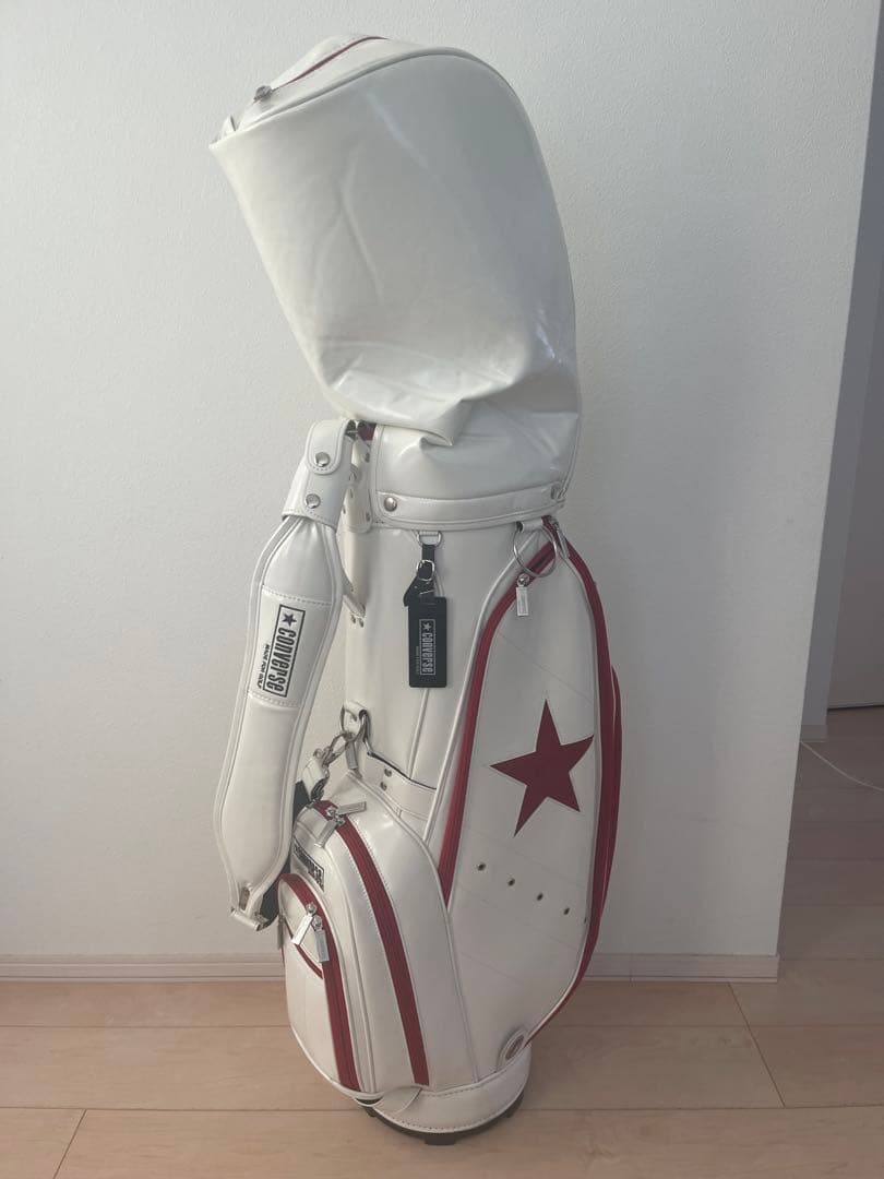 CONVERSE ホワイト キャディバッグ