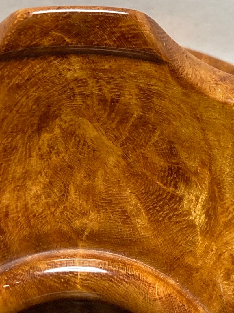 木製リール自作（落とし込み）花梨の瘤