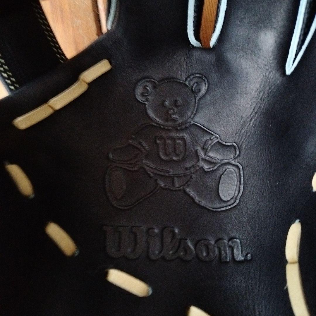 Wilson Staff 硬式グローブ ブラック/ホワイト