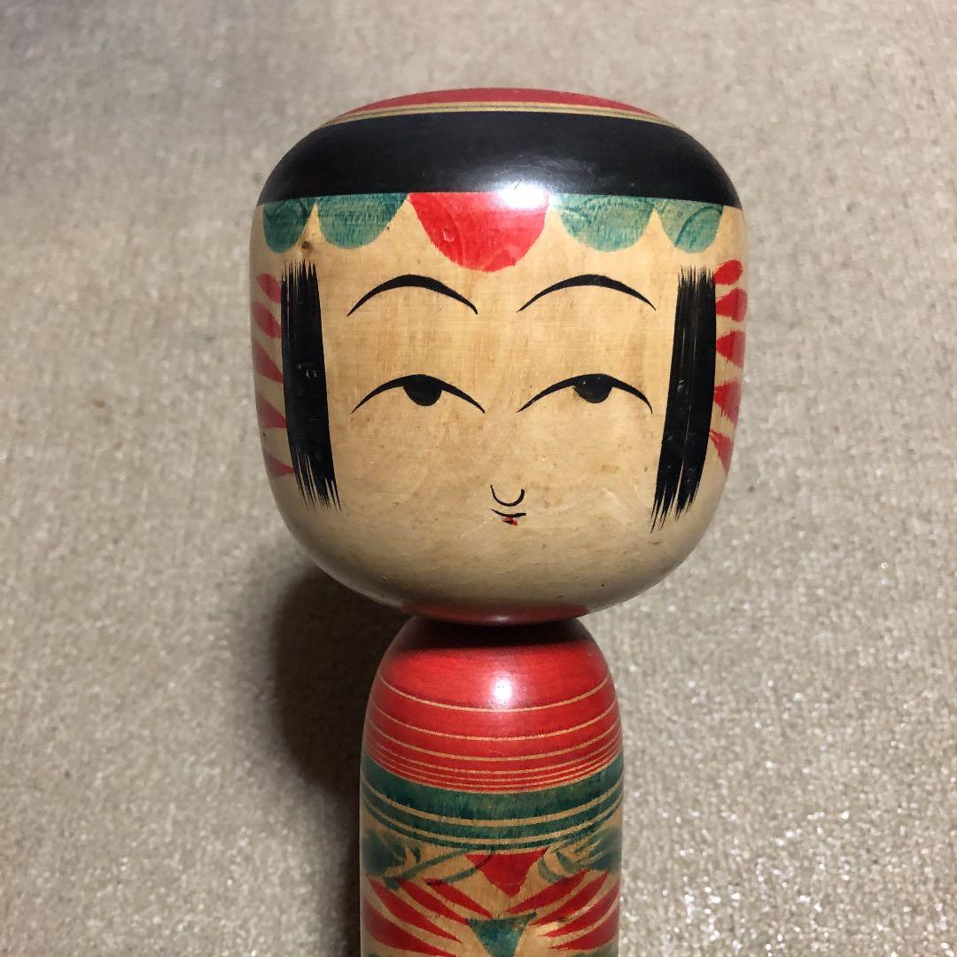 鎌田文市作のこけし