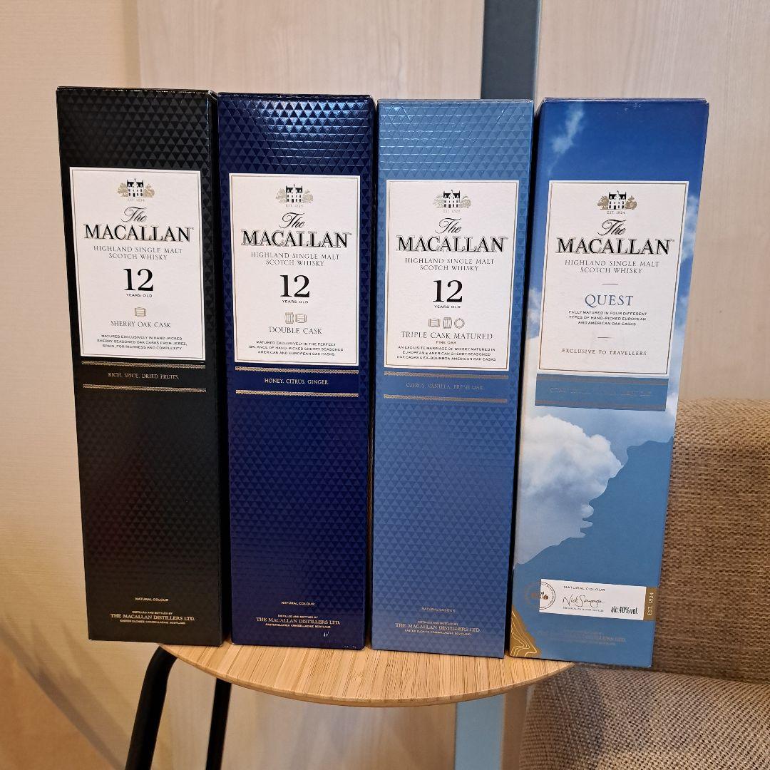 【人気】マッカラン飲み比べ4本セット