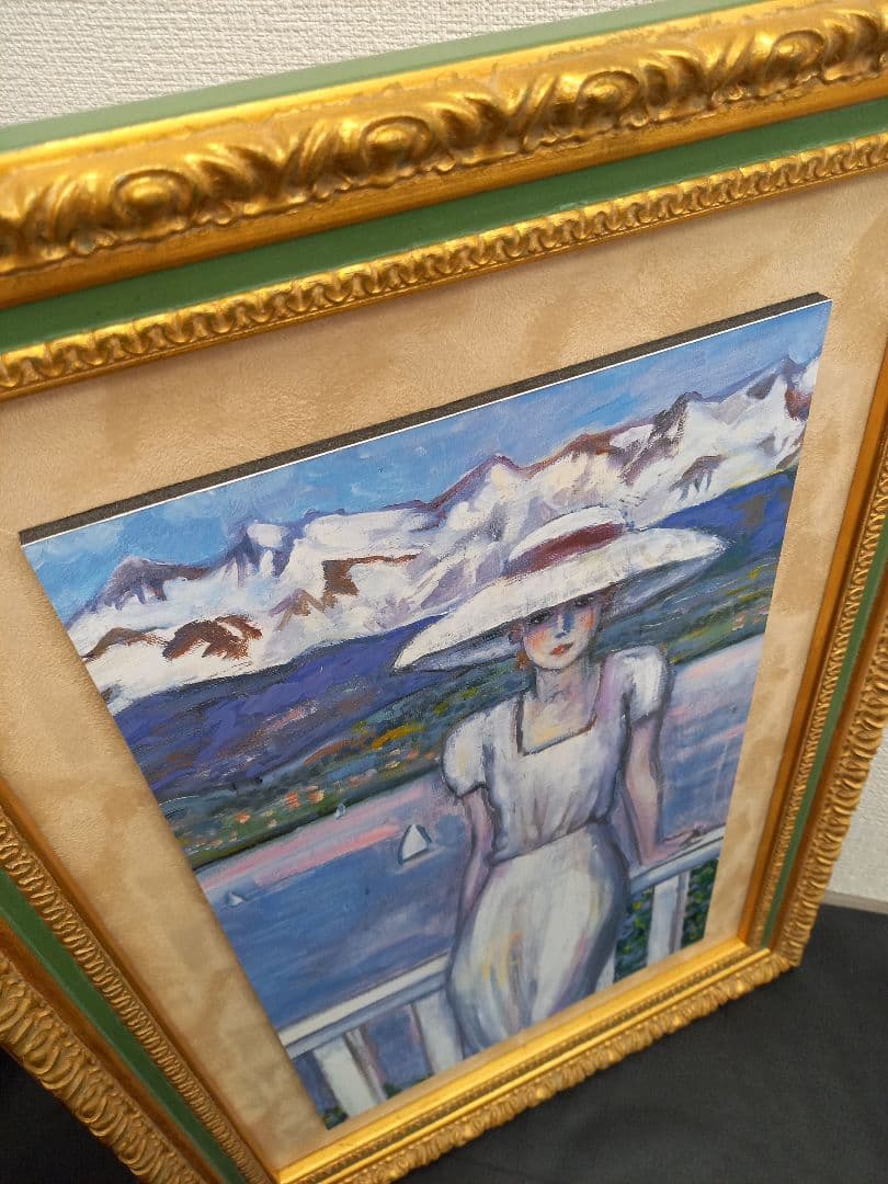 ジャンピエールカシニョール 版画 リトグラフ 額装