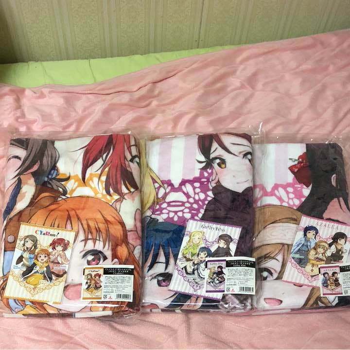コミケ限定 ラブライブサンシャインフルカラーバスタオル ユニット別 3種類セット