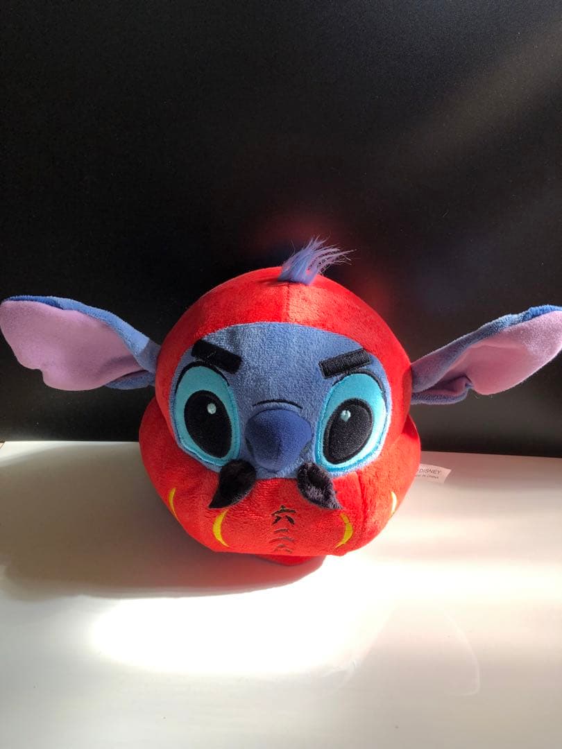 スティッチ とスクランプ ダルマぬいぐるみ