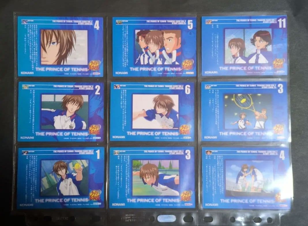 テニスの王子様　トレーディングカード　vol.1-6：不二周助（9枚）A