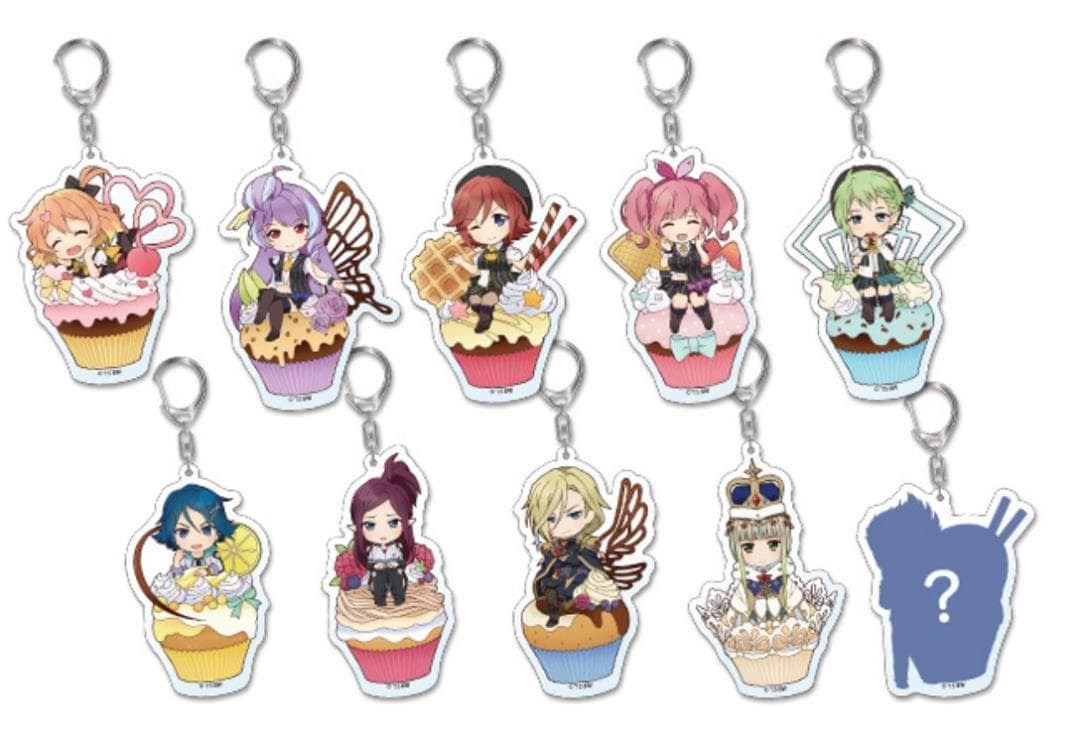 マクロスΔ　ぴくりる！トレーディングアクリルキーホルダーバラ15個　新品