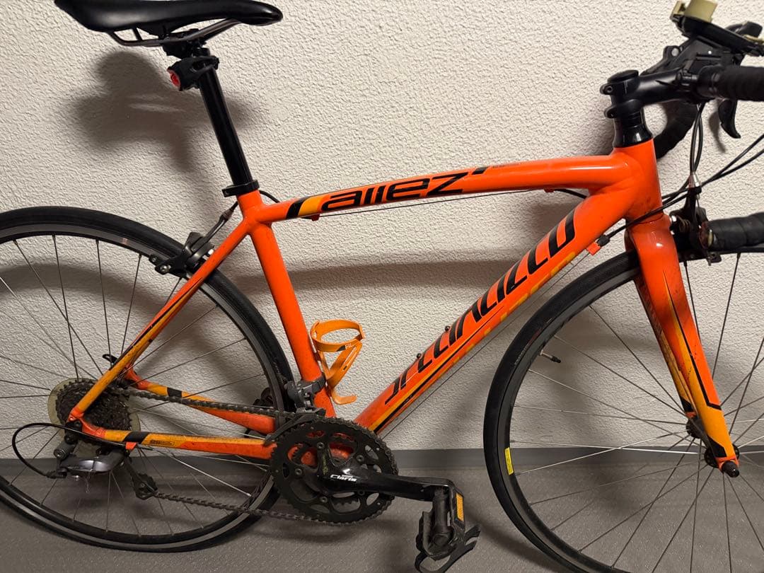 Specialized Allez ロードバイク オレンジ おまけ空気入れ付き
