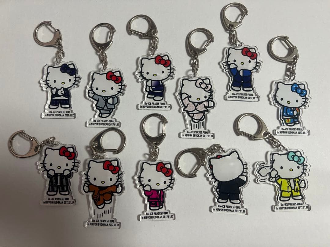 Da-iCE × Hello Kitty アクリルキーホルダー フルコンプセット