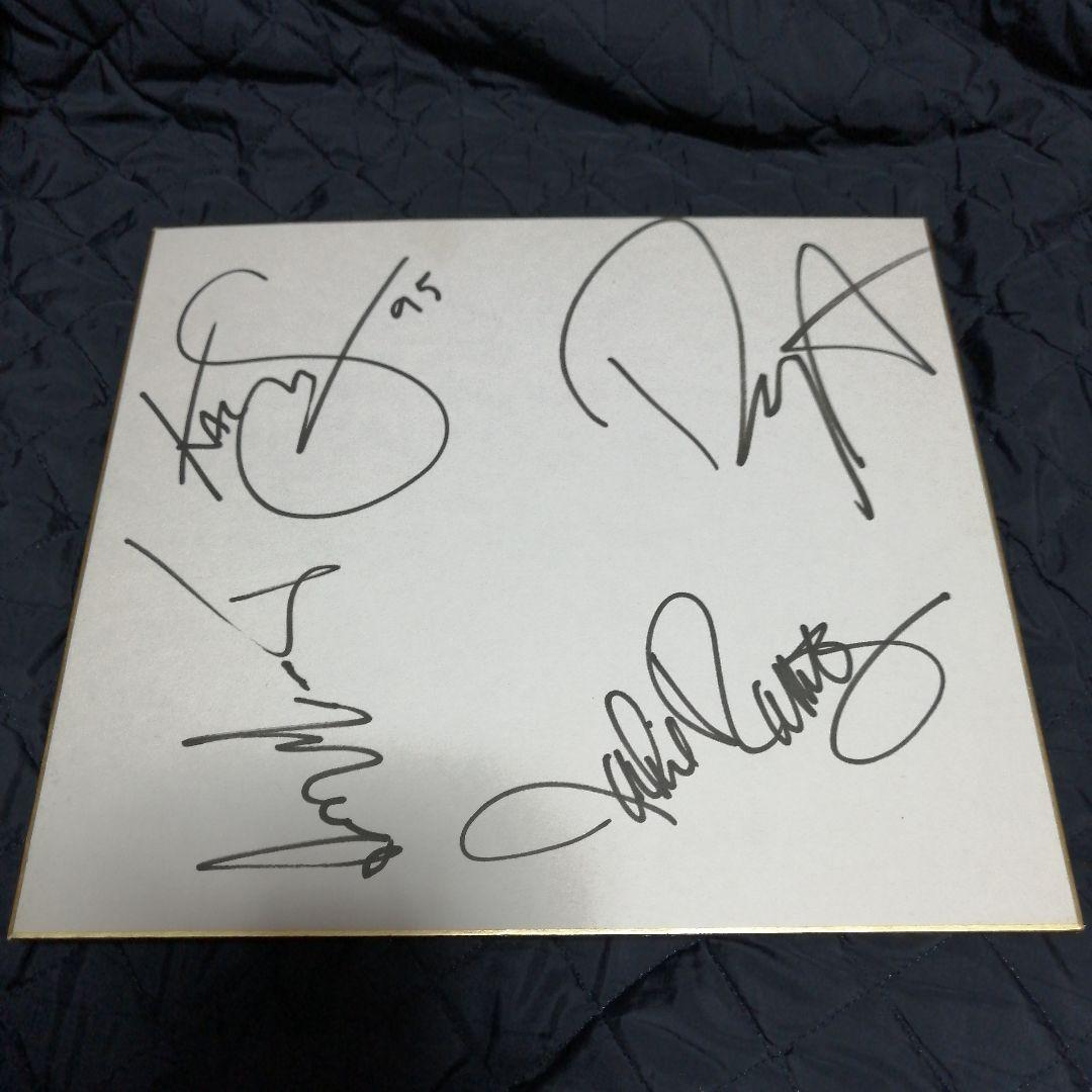 バッド ムーン ライジング　　サイン色紙