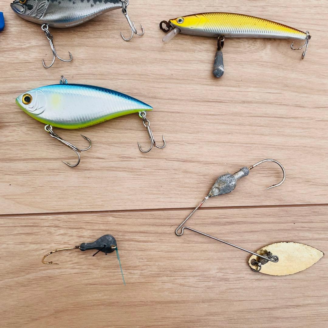 ルアーセット シマノ ラッキークラフト Daiwa ダイワピーナッツⅡdrdc