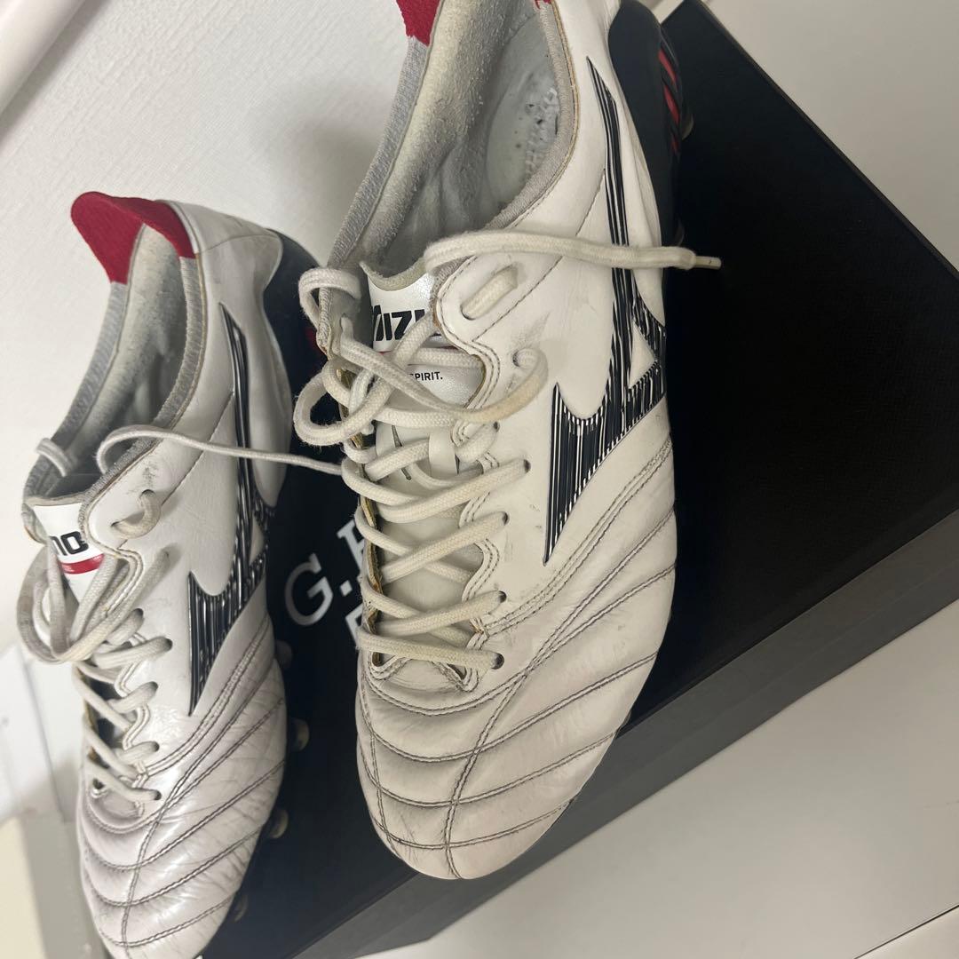 Mizuno Morelia Neo3 サッカーシューズ ホワイト/レッド