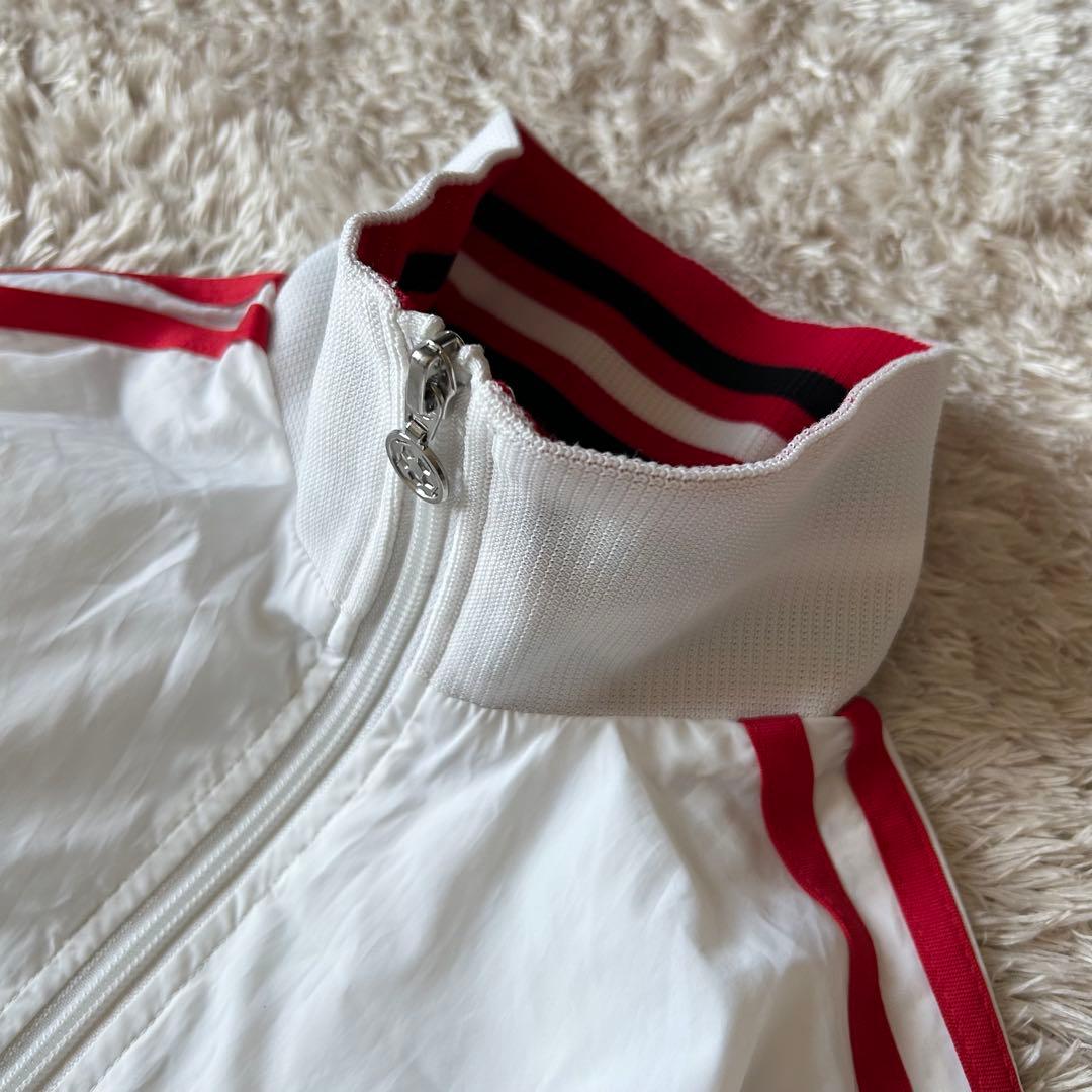 アディダス 00s Liverpool nylon jacket S white