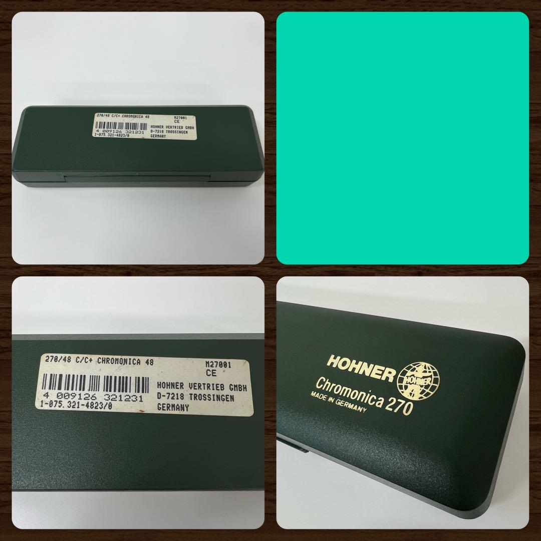 HOHNER Chromonica 270 C調 クロマチック ケース付　木製