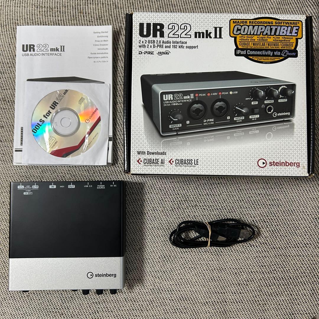Steinberg UR22 mkII mk2 USBオーディオインターフェイス