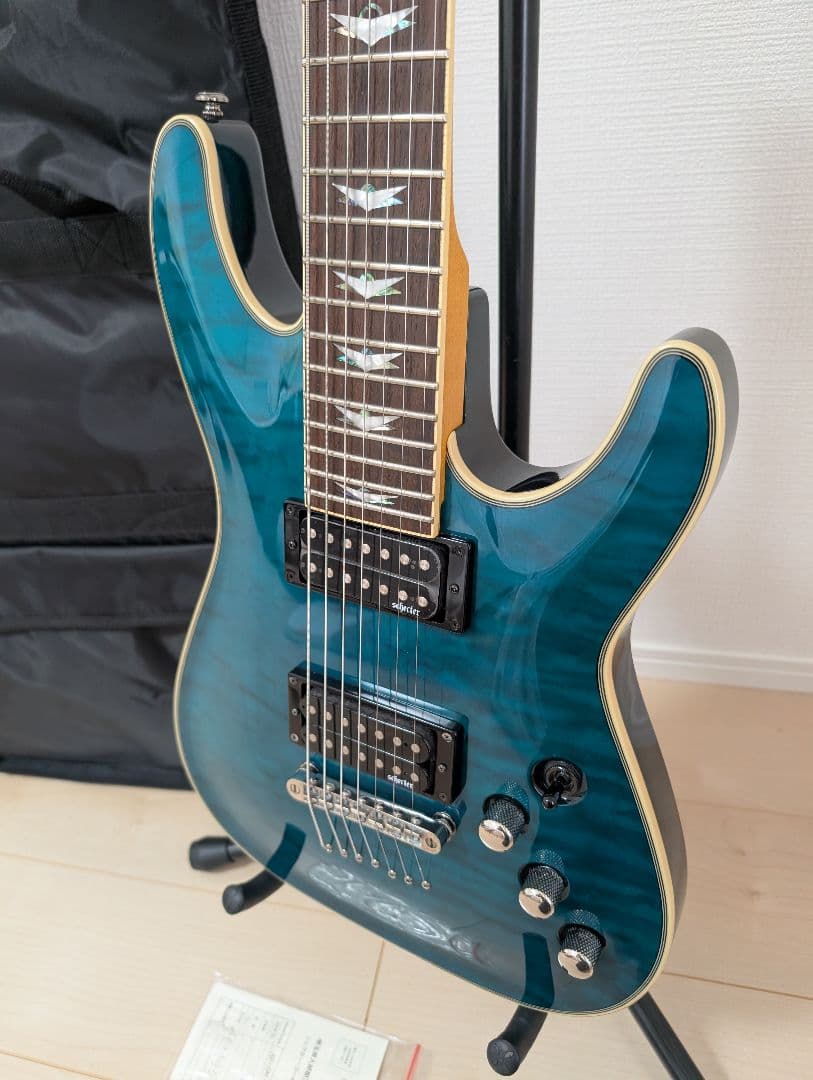 【美品・動作良好】 SCHECTER OMEN EXTREME-7 7弦 エレキ