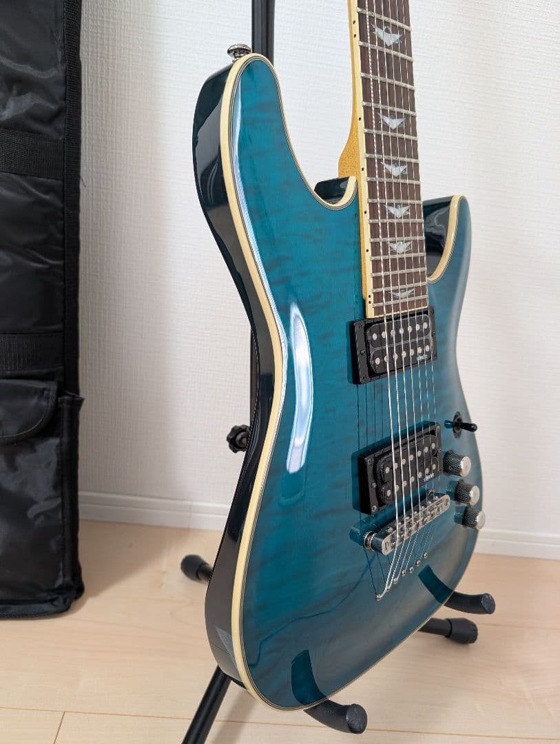 【美品・動作良好】 SCHECTER OMEN EXTREME-7 7弦 エレキ