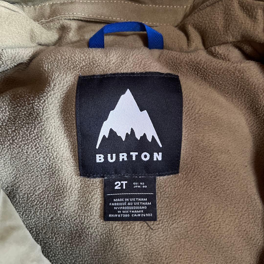 Burton スノーボードウェア　ジャンプスーツ　カーキ　2T