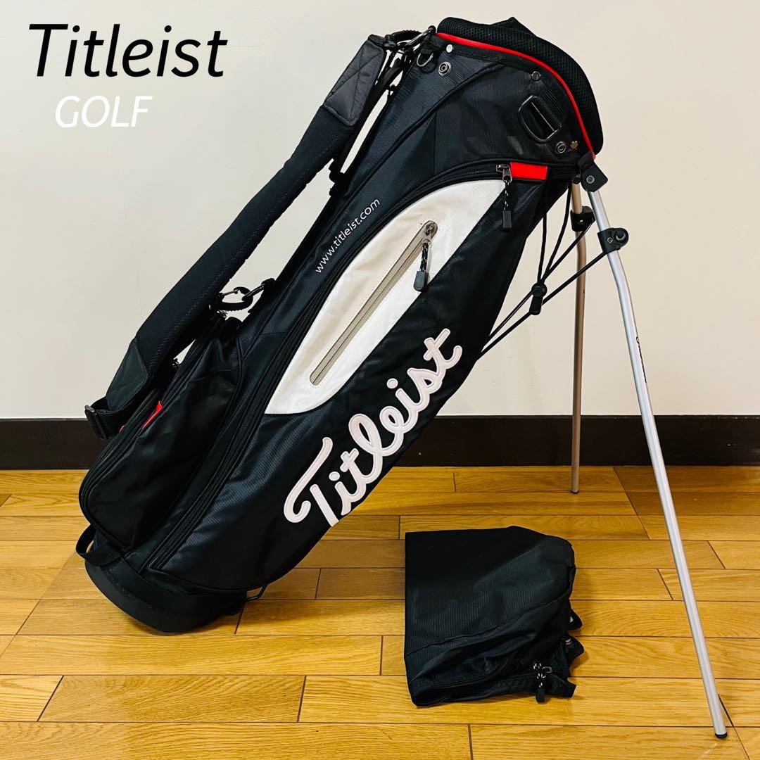 【希少品】タイトリスト キャディバッグ スタンド式 送料込み No2