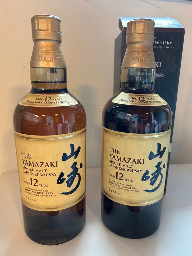 サントリー山崎12年2本　700ml 新品