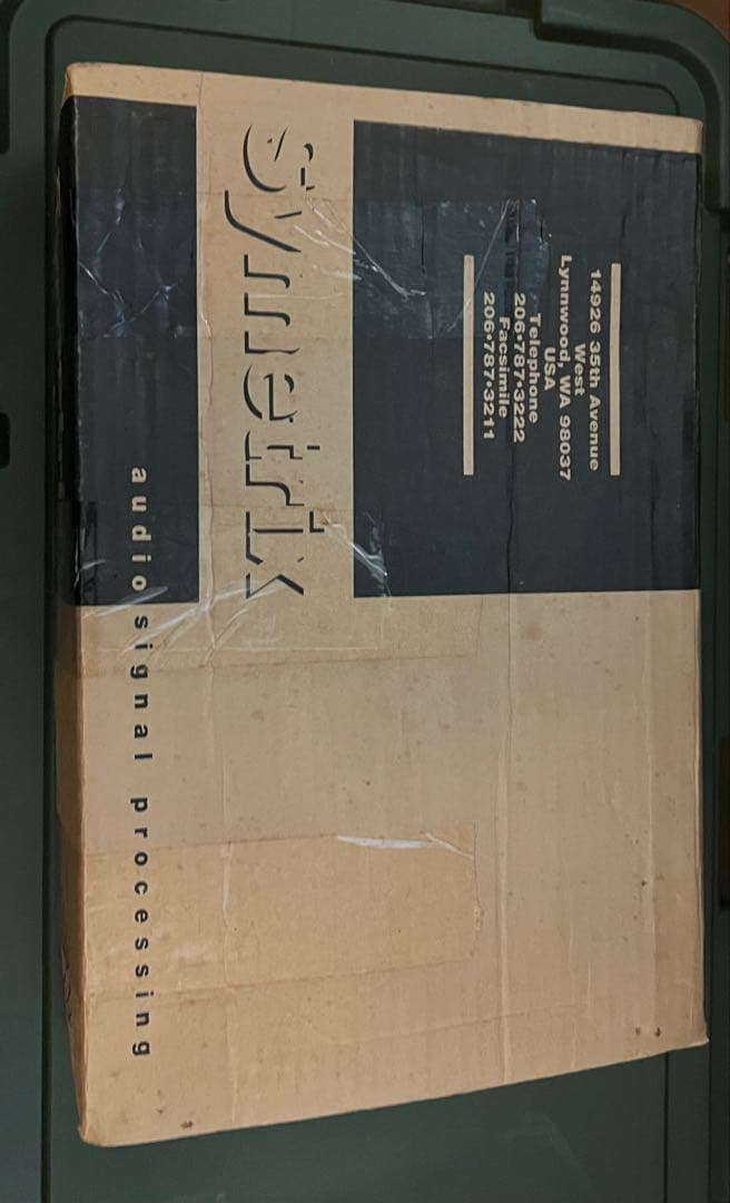 Symetrix SX202 マイクプリアンプ　90年代新品未使用デッドストック