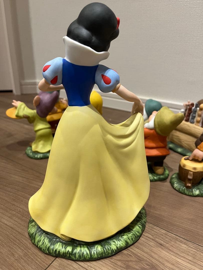 白雪姫ガーデンフィギュア 陶器置物 加藤工芸KATOKOGEI ディズニー超希少