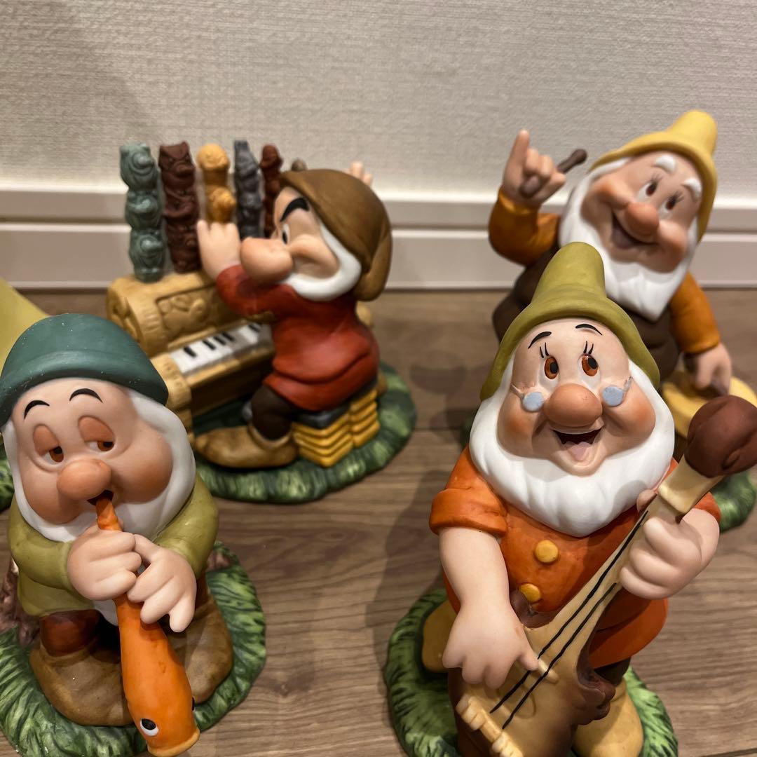 白雪姫ガーデンフィギュア 陶器置物 加藤工芸KATOKOGEI ディズニー超希少