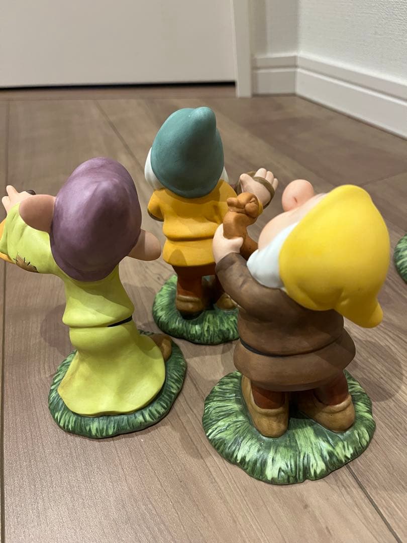 白雪姫ガーデンフィギュア 陶器置物 加藤工芸KATOKOGEI ディズニー超希少