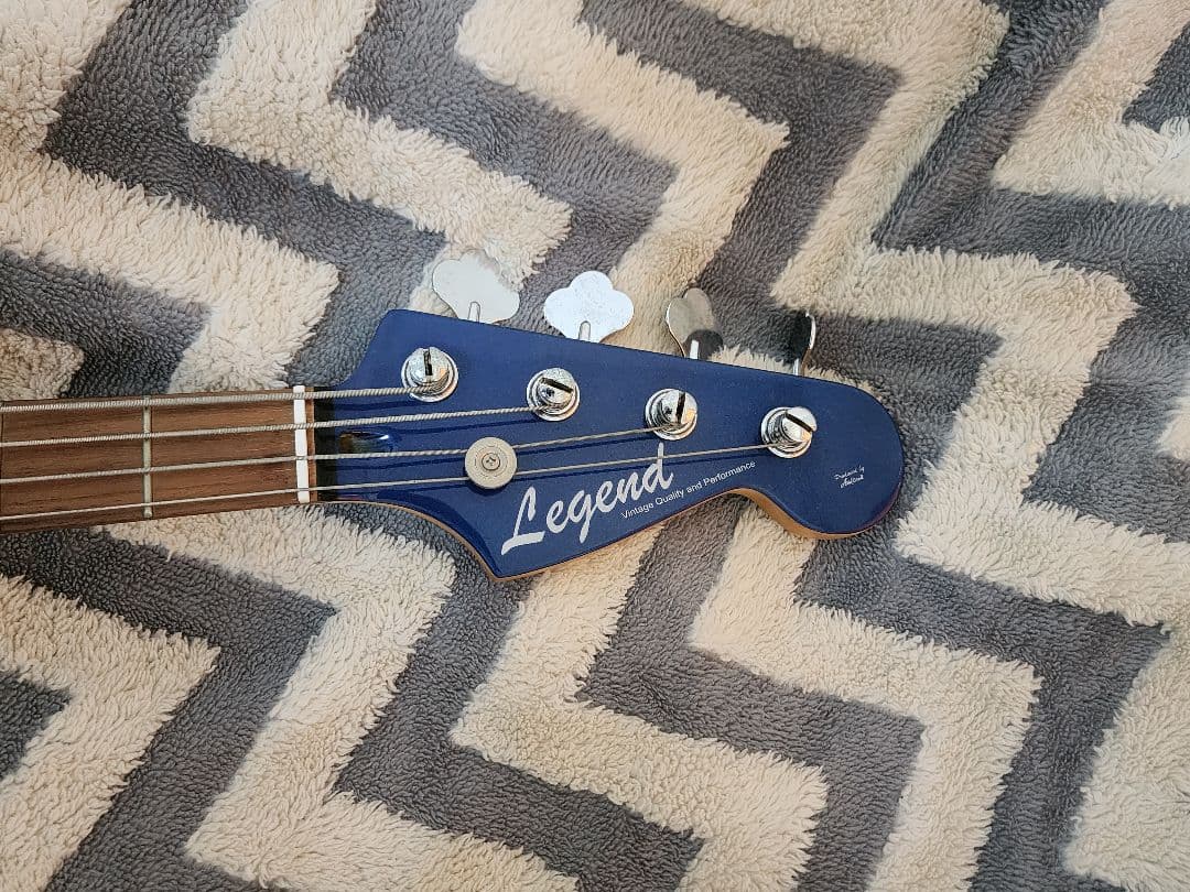 sui ソフトケース ストラップ付き Legend エレキベース ブルー