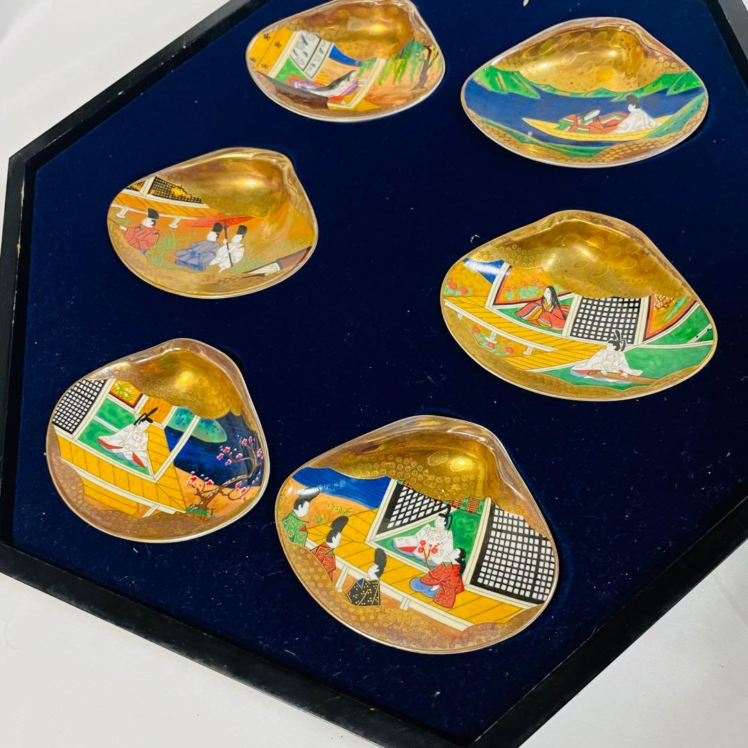 フランクリン画廊 徳川黎明会監修 源氏物語貝合せ ボーンチャイナ　限定版