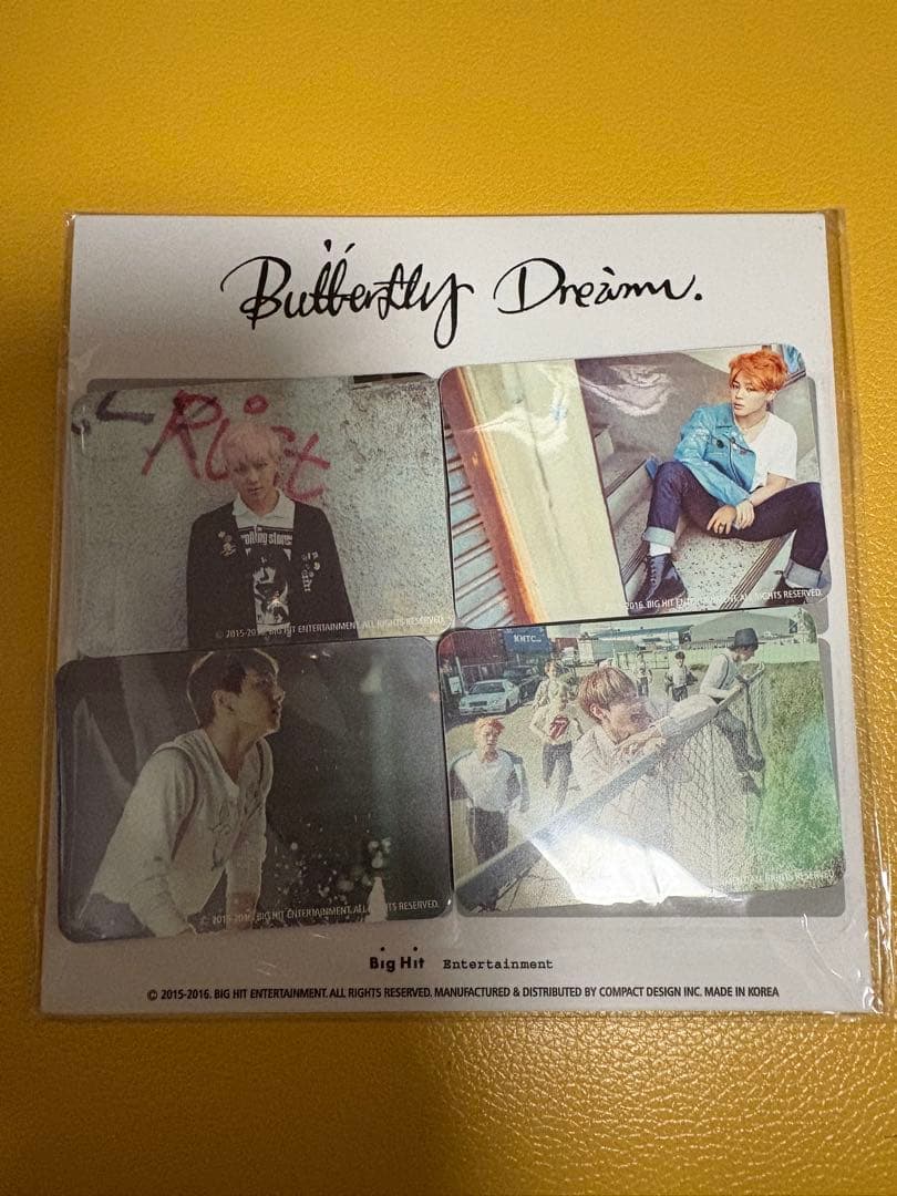 防弾少年団 BTS バタフライドリーム マグネットセット