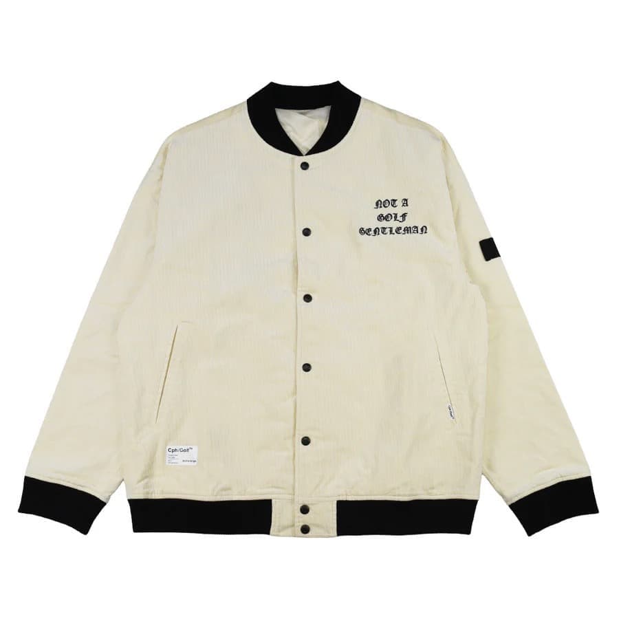 メンズウェア Captains Helm Golf STADIUM JACKET WHITE