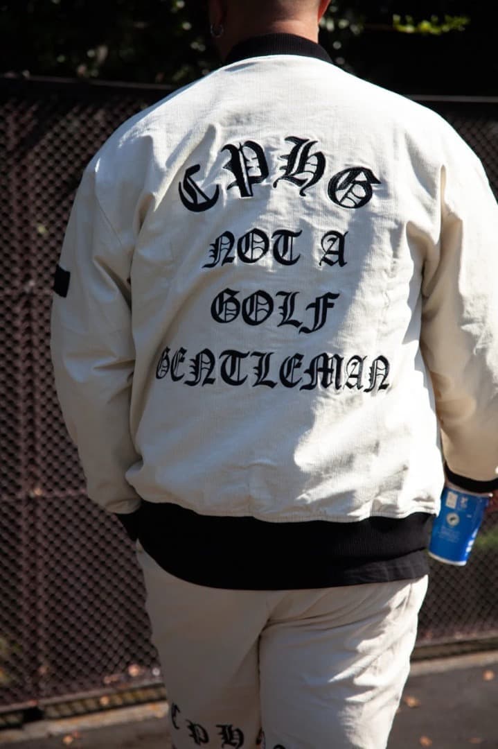 メンズウェア Captains Helm Golf STADIUM JACKET WHITE